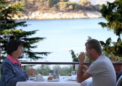 Breakfast on the terrace