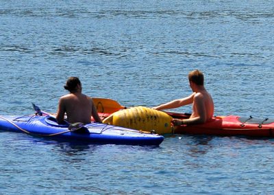 Kayaking on the island of Cres, activities during your holiday